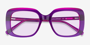 Crystal Purple Cilla -  Acétate Lunettes de soleil