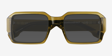 Clear Green Arin -  Acétate Lunettes de soleil