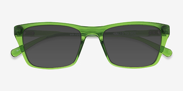 Clear Green Seabreeze -  Plastique Lunettes de soleil