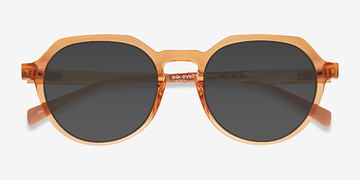 Clear Orange Newleaf -  Plastique Lunettes de soleil