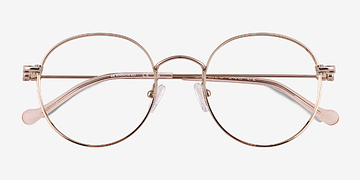 Shiny Gold Gavi -  Titanium Lunettes de vue