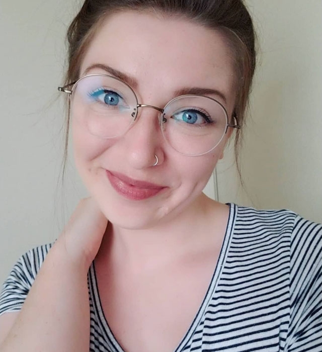 Bronze-Round-Eyeglasses for Women