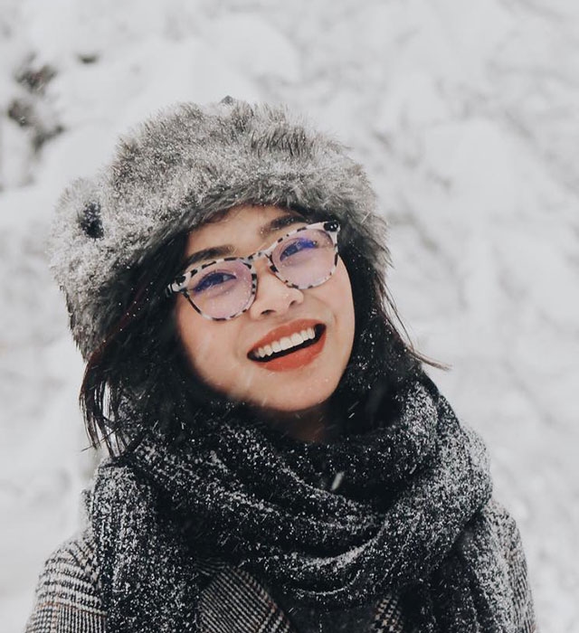 Ivory/Tortoise-Round-Eyeglasses for Women