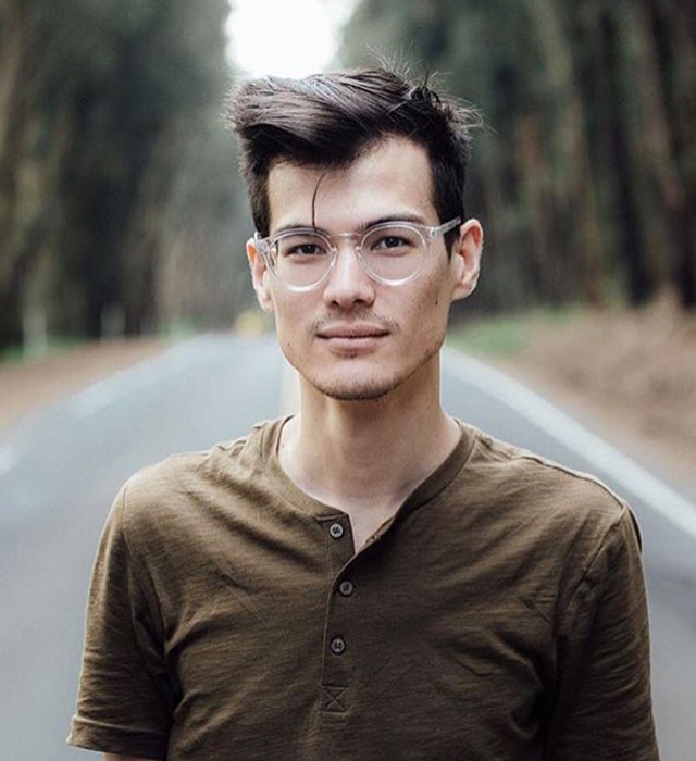 Translucent-Round-Eyeglasses for Men